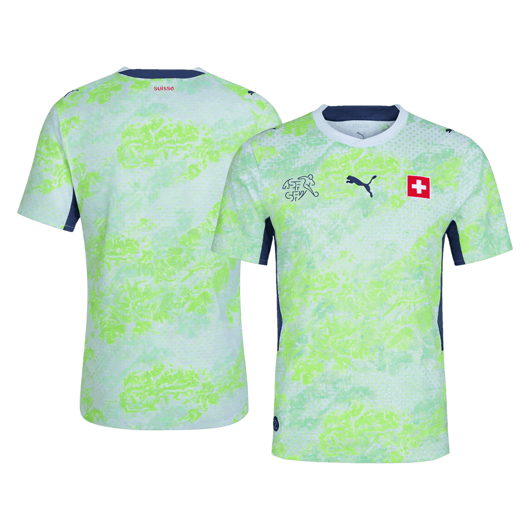 Switzerland Away Soccer Jersey Authentic 2026 - gojersey