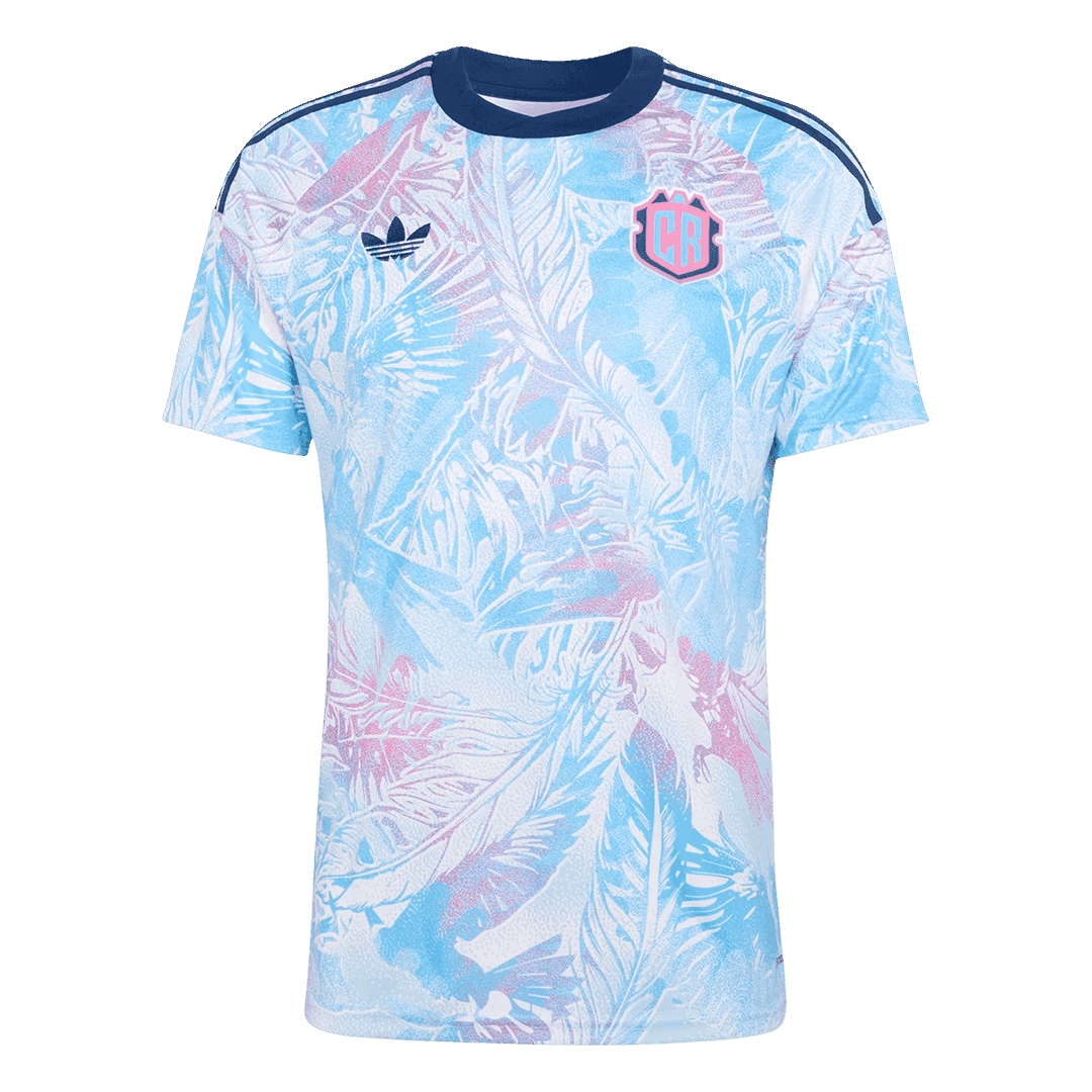 Men Fan Costa Rica Away Soccer Jersey World Cup 2026 Blue - gojersey