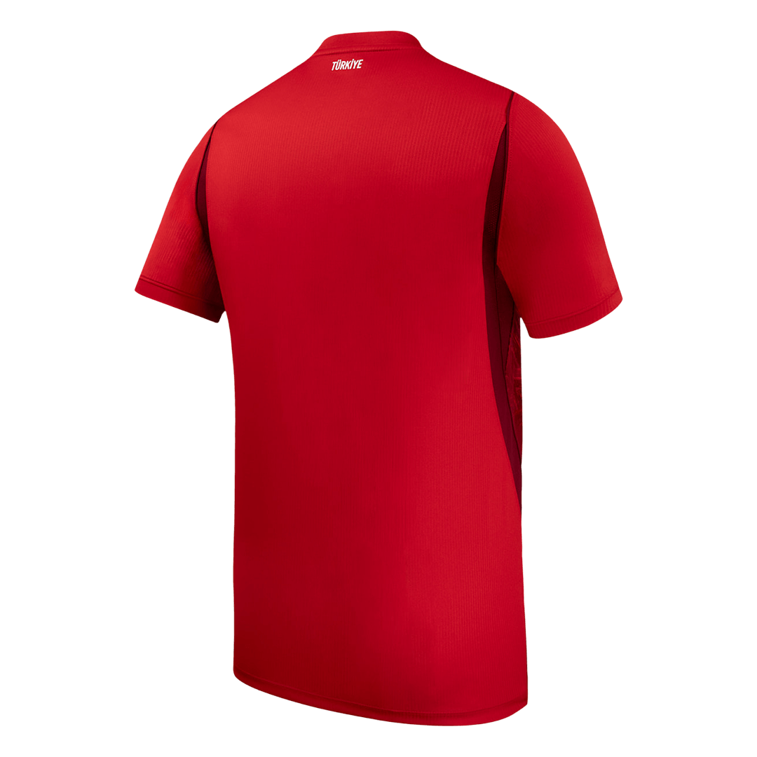 Men Fan Turkey Home Soccer Jersey World Cup 2026 Red - gojersey
