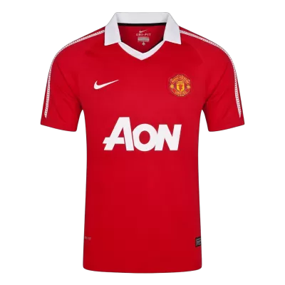 Manchester United Home Soccer Jersey Retro 2010/11 - gojersey