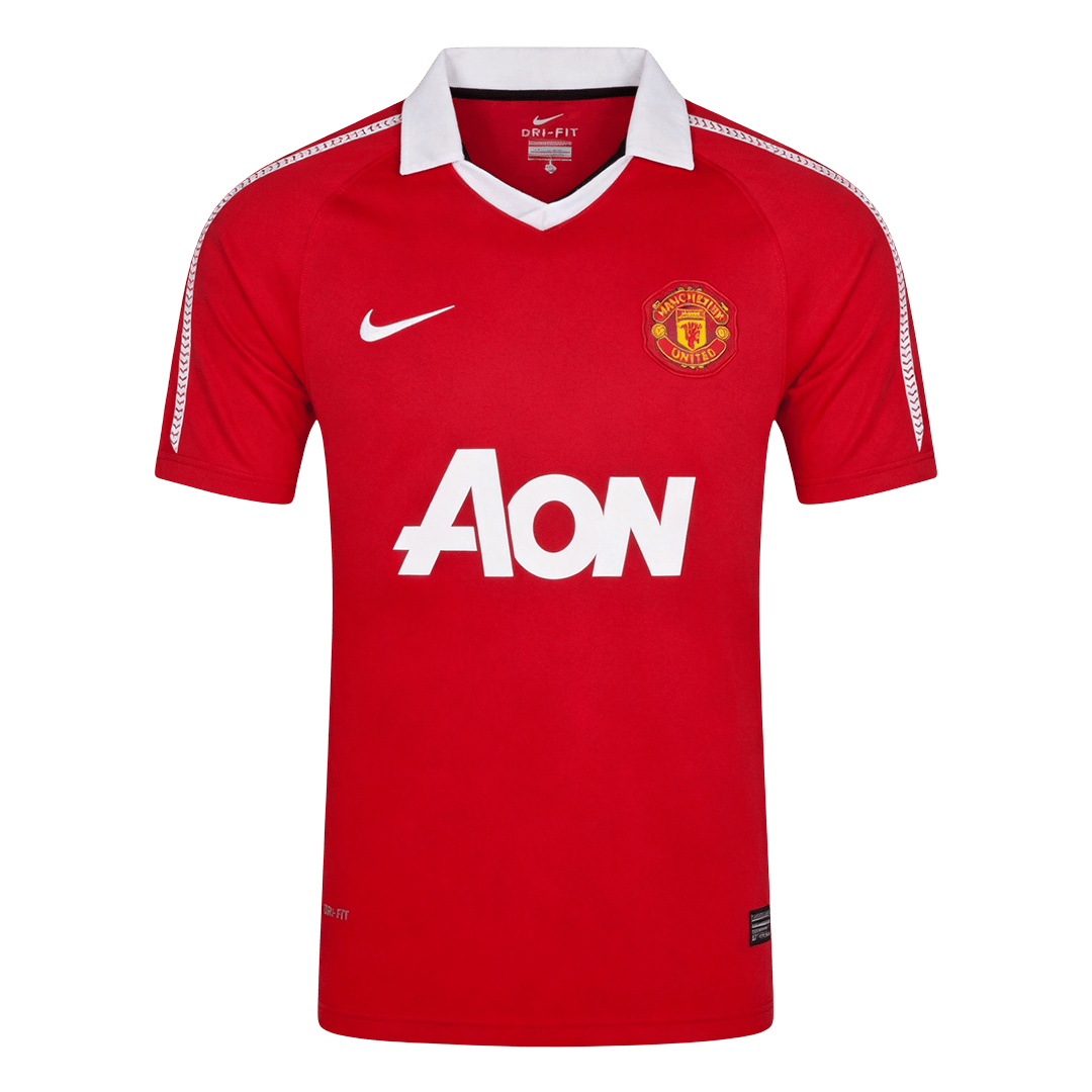 Manchester United Home Soccer Jersey Retro 2010/11 - gojersey