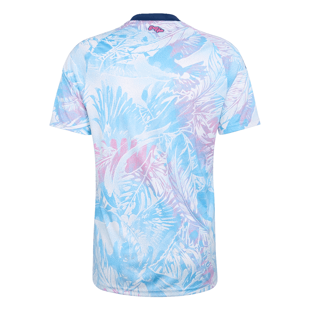 Men Fan Costa Rica Away Soccer Jersey World Cup 2026 Blue - gojersey