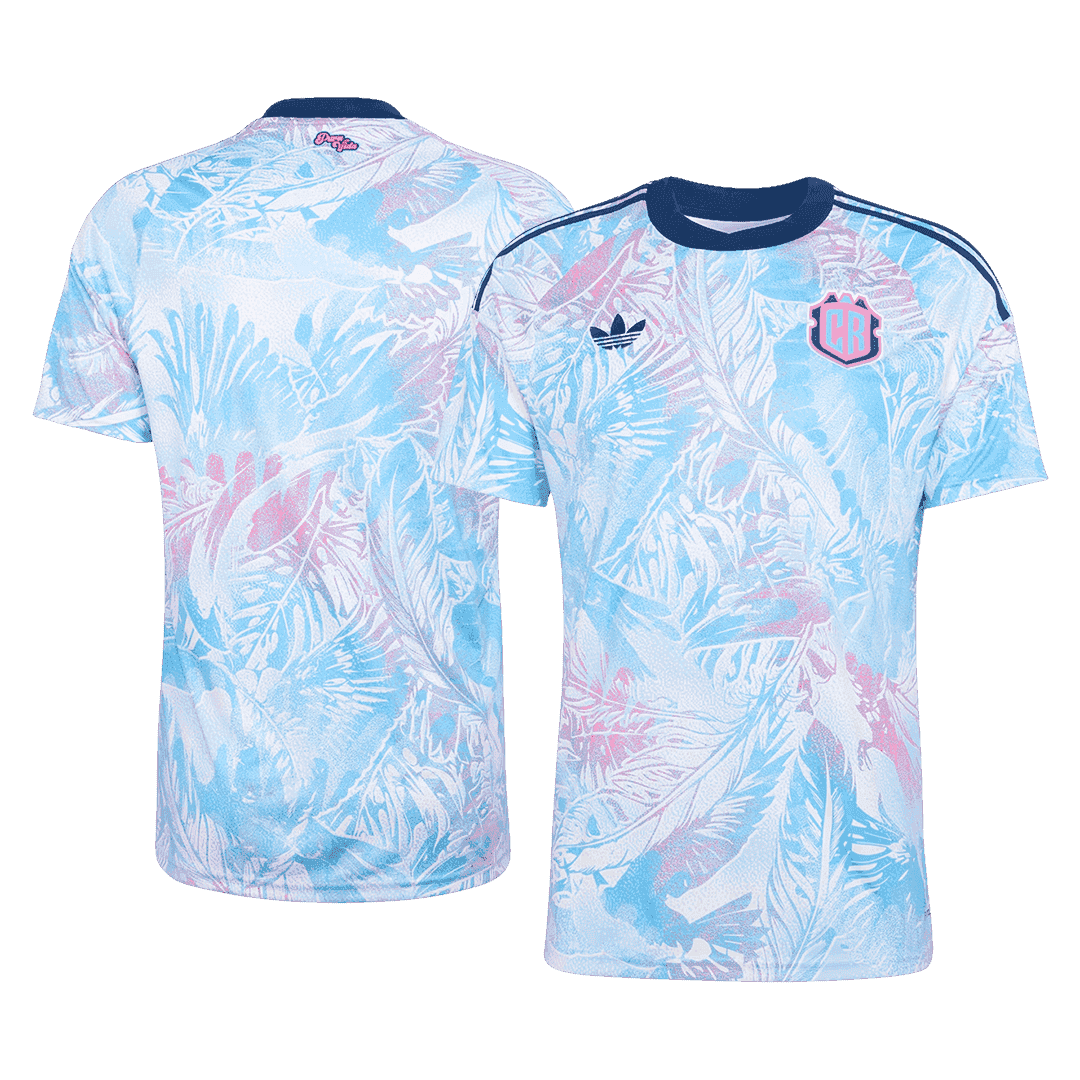 Men Fan Costa Rica Away Soccer Jersey World Cup 2026 Blue - gojersey
