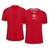 Men Fan Denmark Home Soccer Jersey World Cup 2026 Red - gojersey