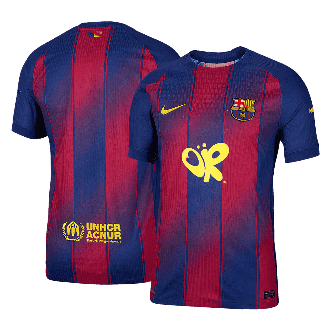 Barcelona x Olivia Rodrigo Home Match Jersey Player Version 2025/26 - gojersey