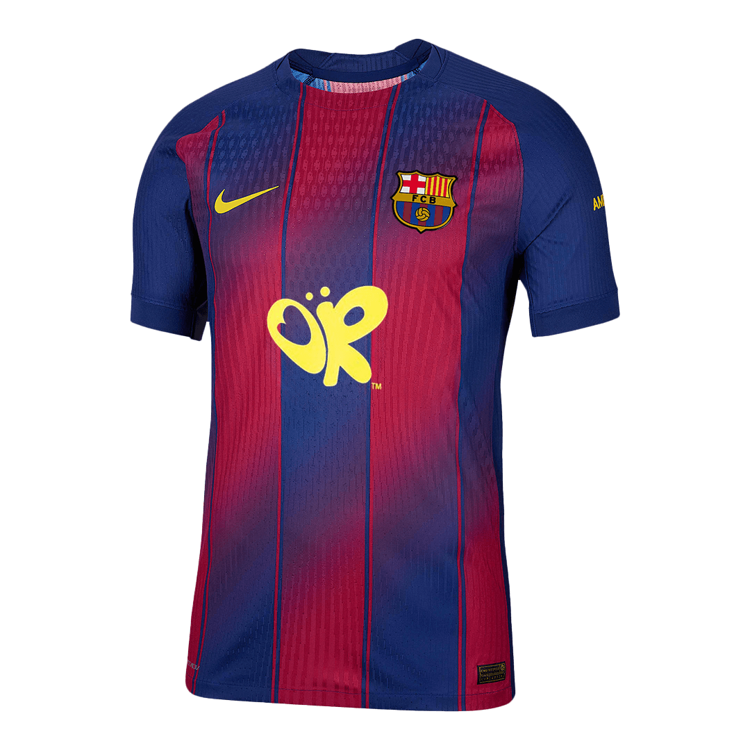 Barcelona x Olivia Rodrigo Home Match Jersey Player Version 2025/26 - gojersey