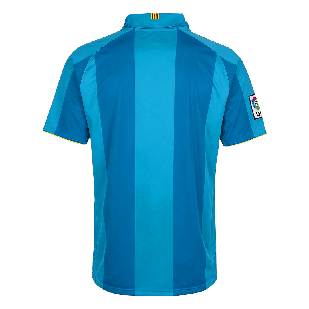Barcelona Away Soccer Jersey Retro 2007/08 - gojersey