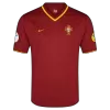 Portugal Home Soccer Jersey Retro 2000 - gojersey