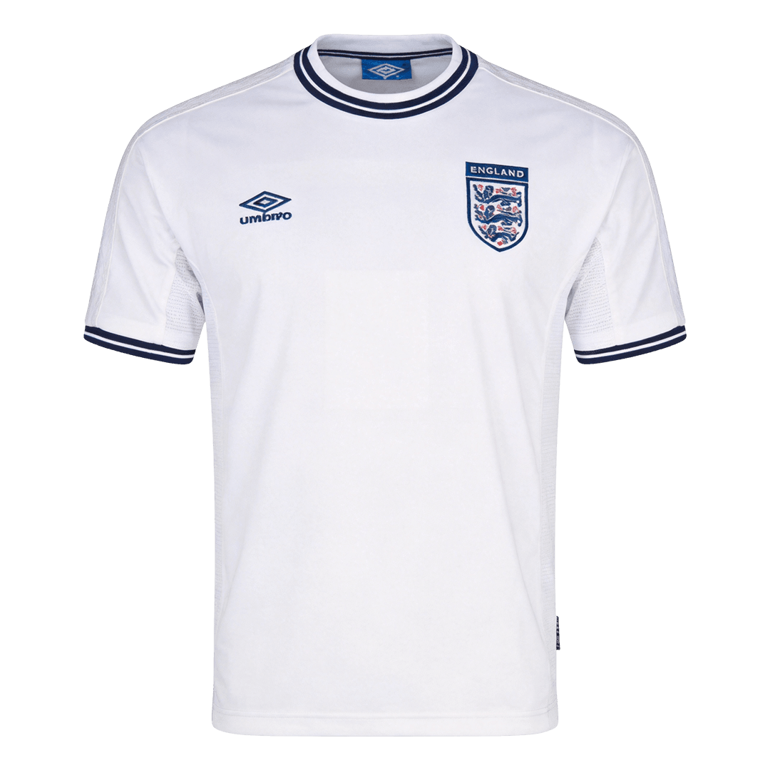 England Home Soccer Jersey Retro 2000 - gojersey