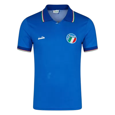 Italy Home Soccer Jersey Retro 1990 - gojersey