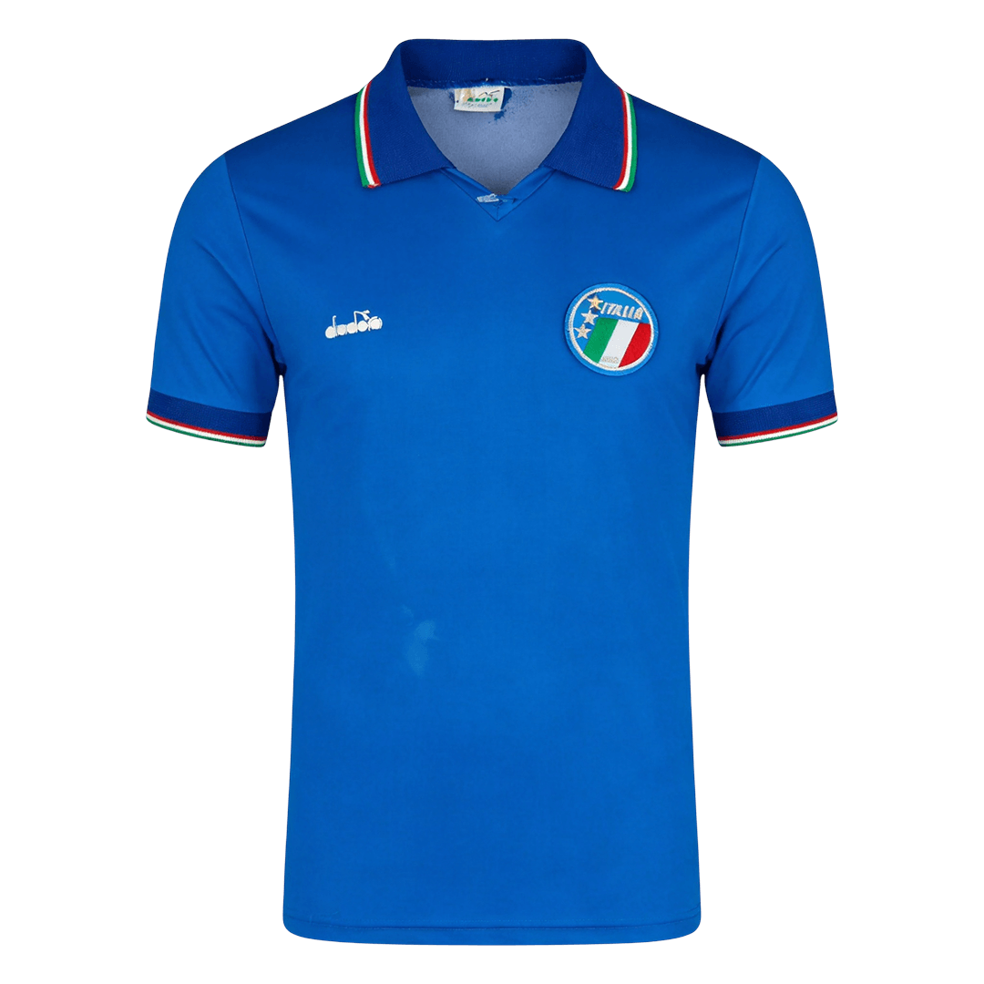Italy Home Soccer Jersey Retro 1990 - gojersey