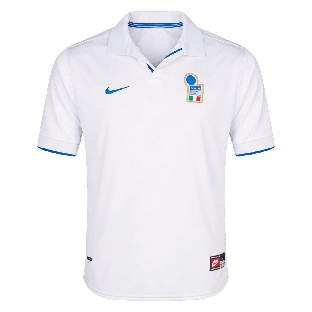 Italy Away Soccer Jersey Retro 1998 - gojersey