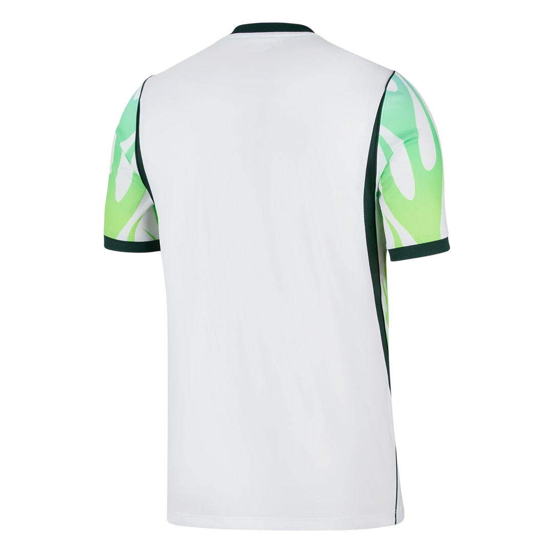 Men Fan Nigeria Away Soccer Jersey World Cup 2026 White - gojersey