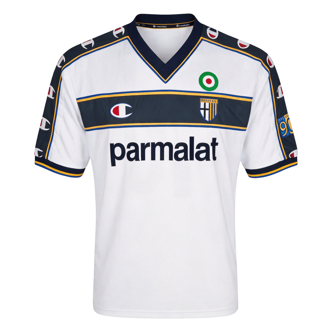 Parma Calcio 1913 Away Soccer Jersey Retro 2002/03 - gojersey