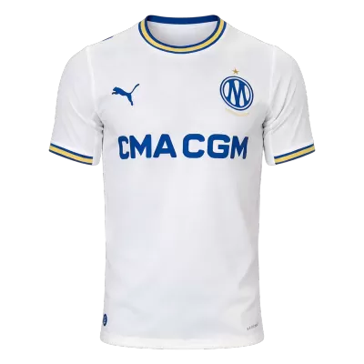 Men Player Version 26/27 Marseille Home Soccer Jersey White - gojersey