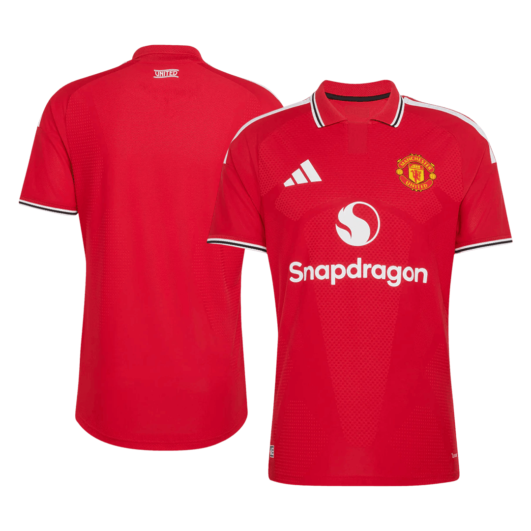 Men Player Version 26/27 Manchester United Home Soccer Jersey Red - gojersey