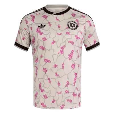 Men Fan Chile Away Soccer Jersey World Cup 2026 White - gojersey