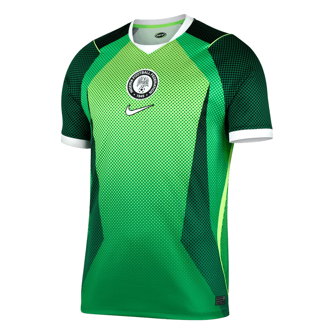 Men Fan Nigeria Home Soccer Jersey World Cup 2026 Green - gojersey