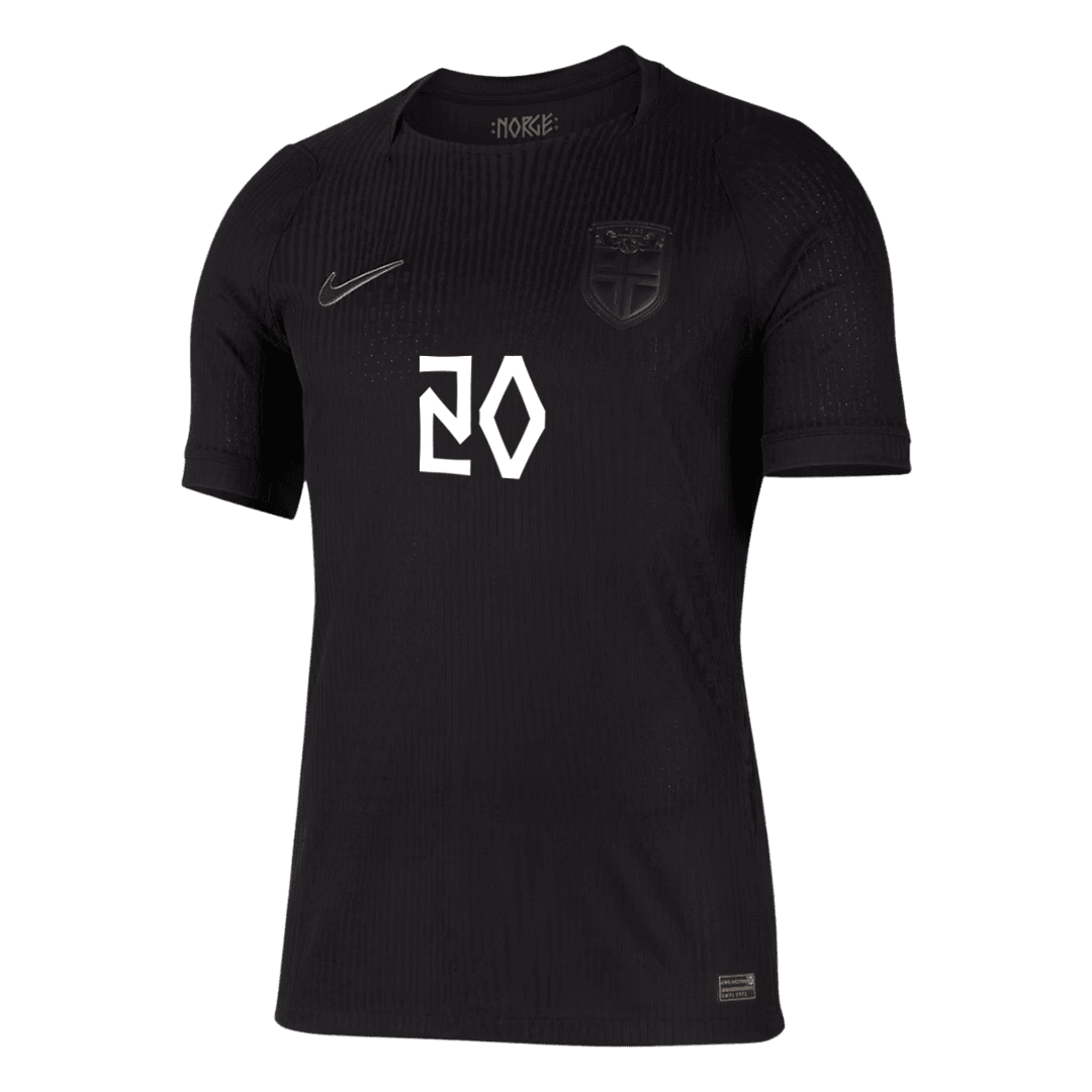 Norway NUSA #20 Away Soccer Jersey Authentic 2026 - gojersey