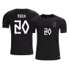 NUSA #20 Norway Away Soccer Jersey World Cup 2026 Black - gojersey