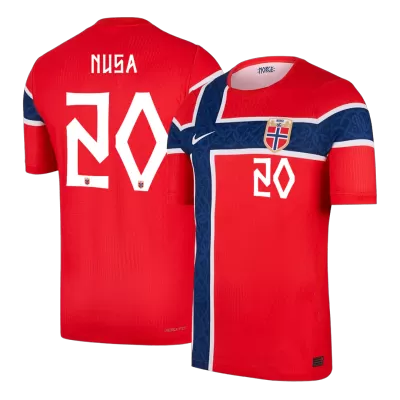 Norway NUSA #20 Home Soccer Jersey Authentic 2026 - gojersey