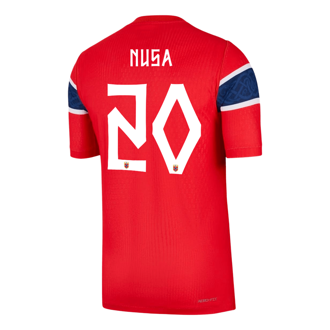 Norway NUSA #20 Home Soccer Jersey Authentic 2026 - gojersey