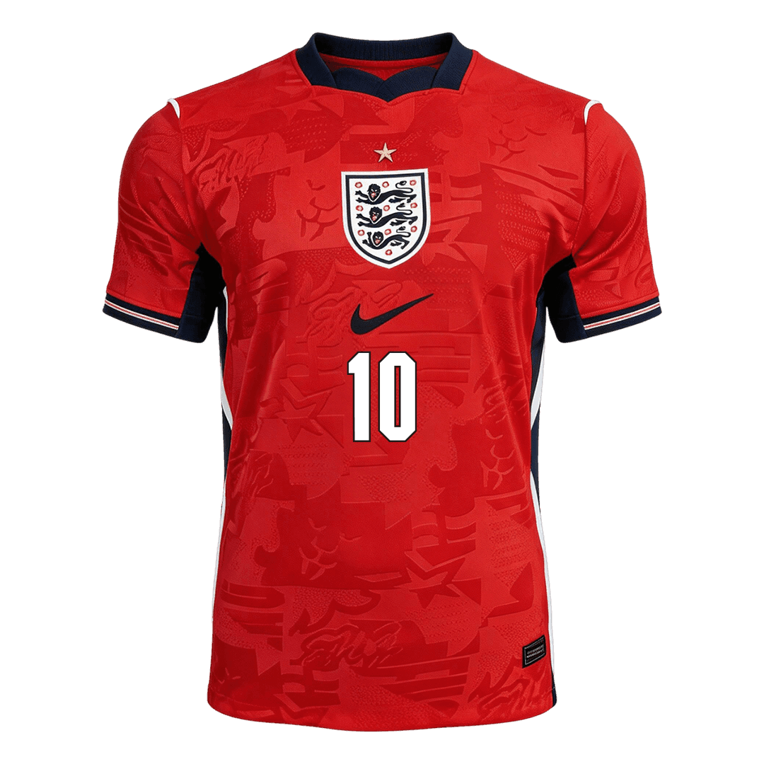England BELLINGHAM #10 Away Soccer Jersey Authentic 2026 - gojersey