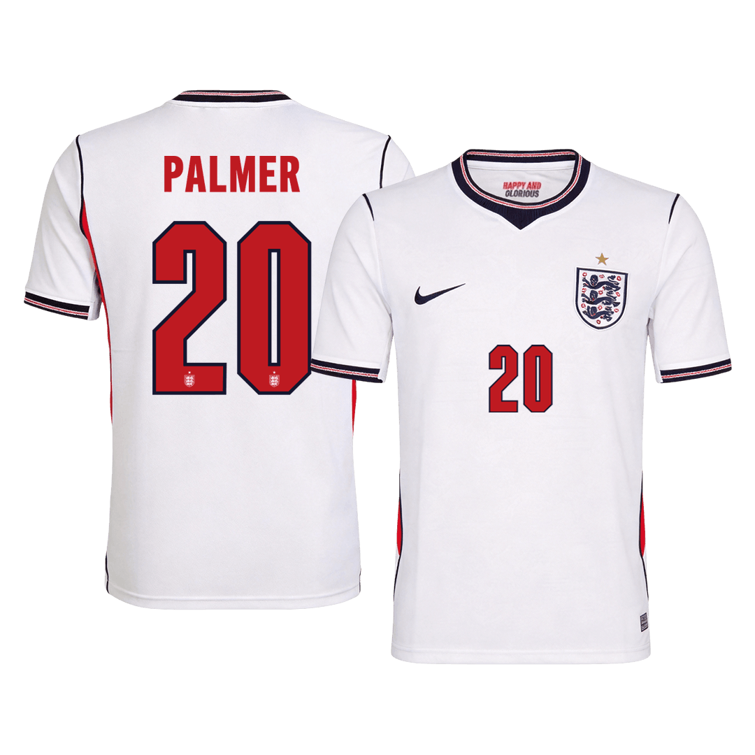 PALMER #20 England Home Soccer Jersey World Cup 2026 White - gojersey