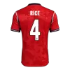 England RICE #4 Away Soccer Jersey Authentic 2026 - gojersey