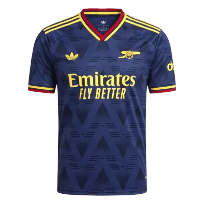 Men Player Version Arsenal Away Soccer Jersey 2026/27 Navy - gojersey