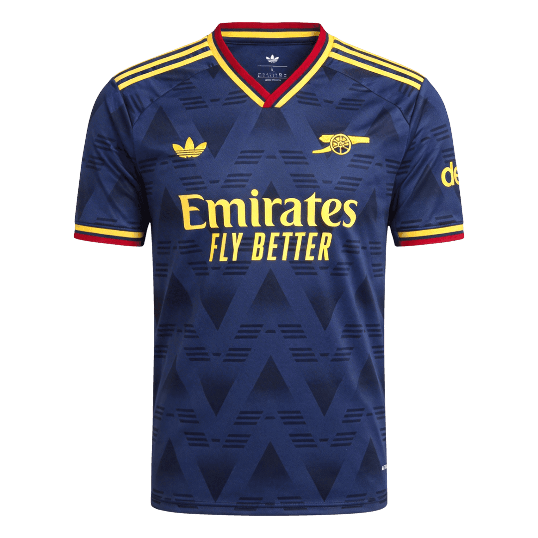 Men Player Version Arsenal Away Soccer Jersey 2026/27 Navy - gojersey