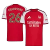CHAMPIONS #26 Player Version Arsenal Premier League Champions Home Soccer Jersey 2026/27 Red - gojersey