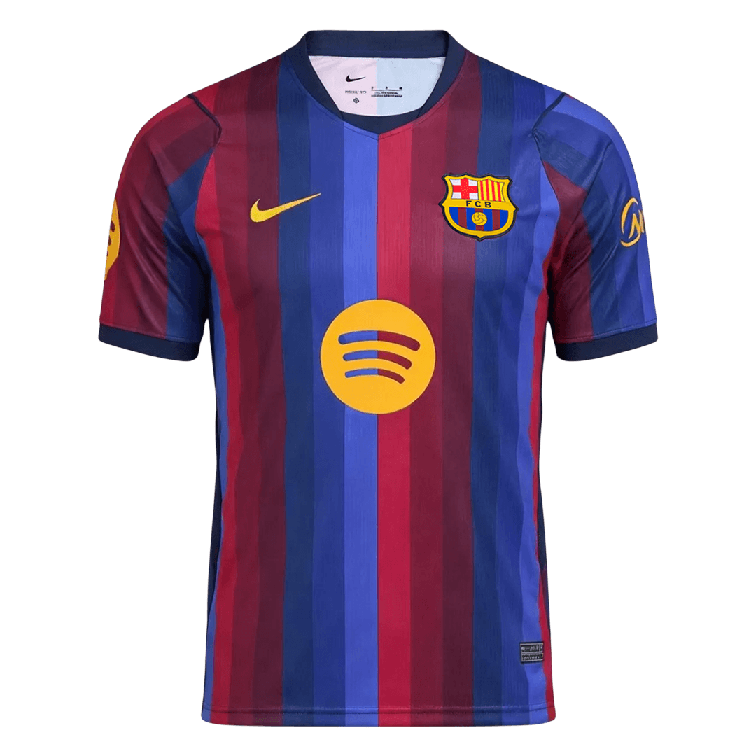 Men Player Version Barcelona Home Soccer Jersey 2026/27 Red&Blue - gojersey