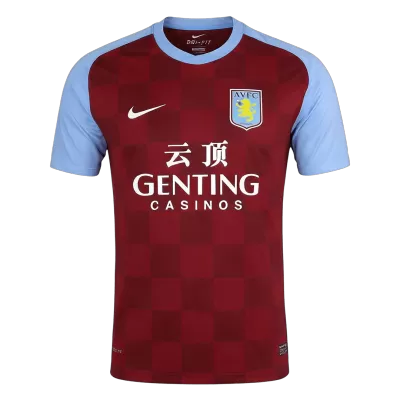 Aston Villa Home Soccer Jersey Retro 2011/12 - gojersey