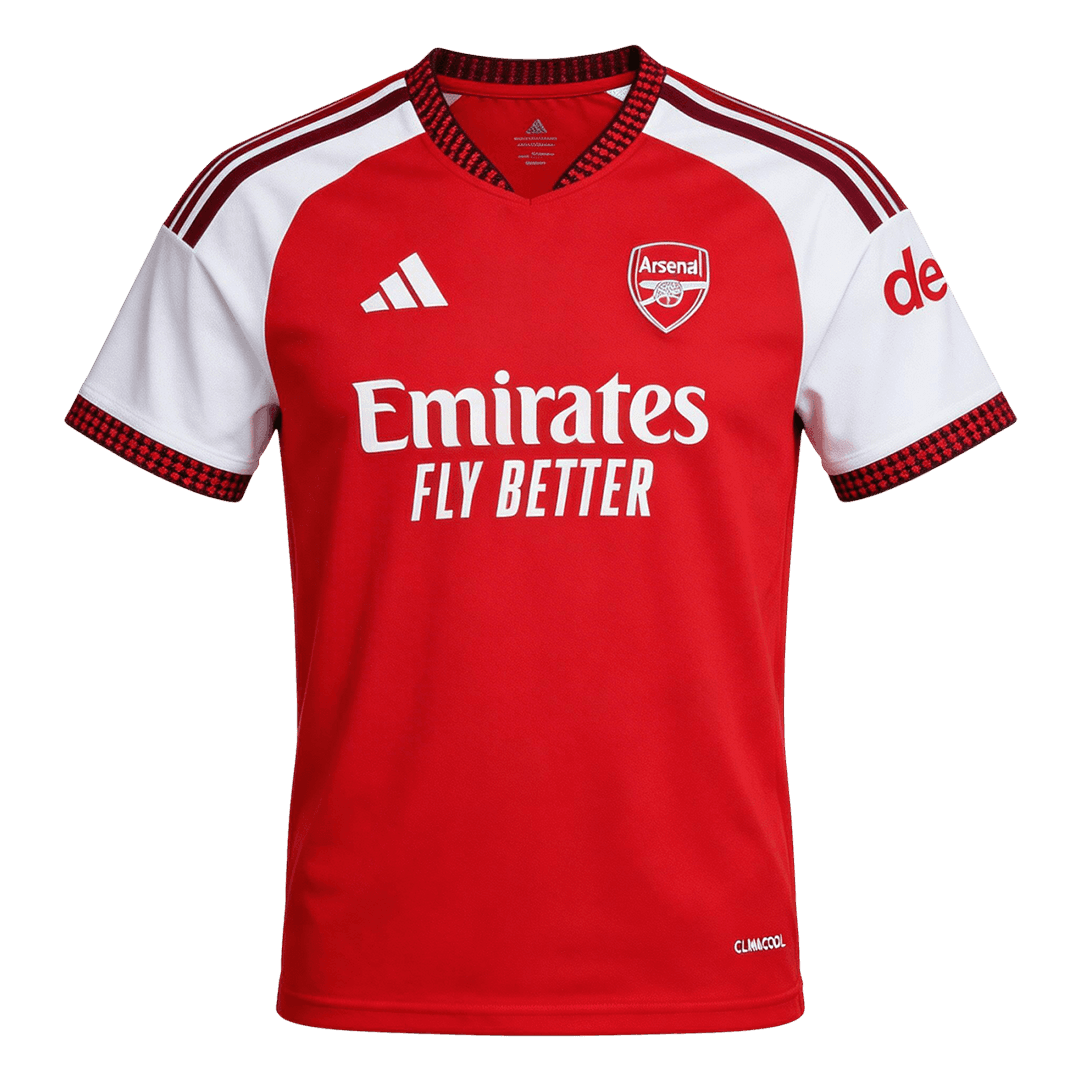 Arsenal CHAMPIONS #26 Home Soccer Jersey 2026/27 - gojersey