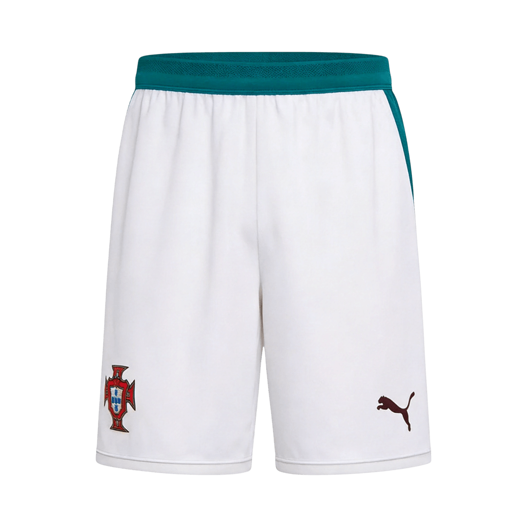 Portugal Away Soccer Shorts 2026 - gojersey