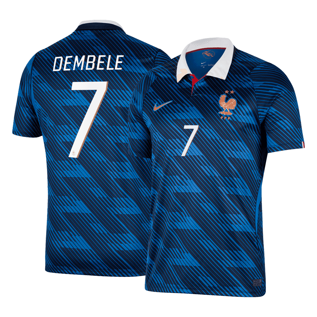 DEMBELE #7 France Home Soccer Jersey World Cup 2026 Blue - gojersey