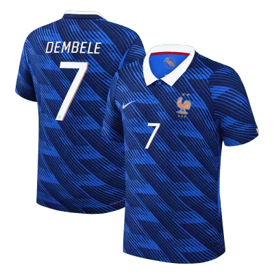 France DEMBELE #7 Home Soccer Jersey Authentic 2026 - gojersey