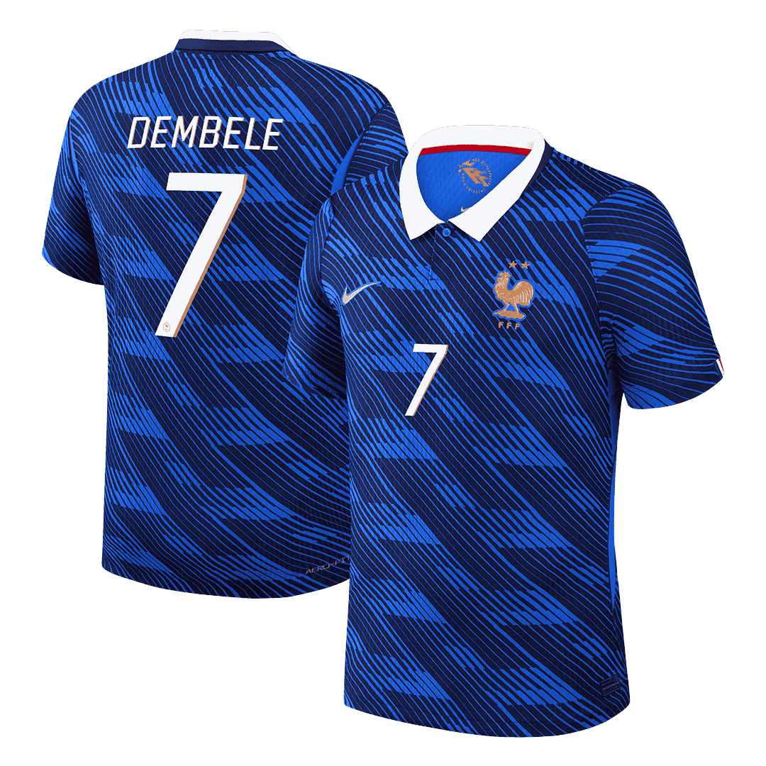 France DEMBELE #7 Home Soccer Jersey Authentic 2026 - gojersey