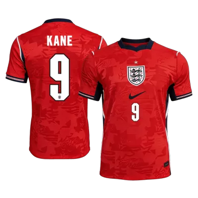KANE #9 England Away Soccer Jersey World Cup 2026 Red - gojersey