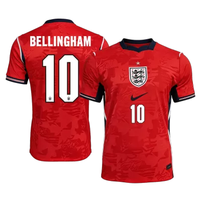 England BELLINGHAM #10 Away Soccer Jersey Authentic 2026 - gojersey