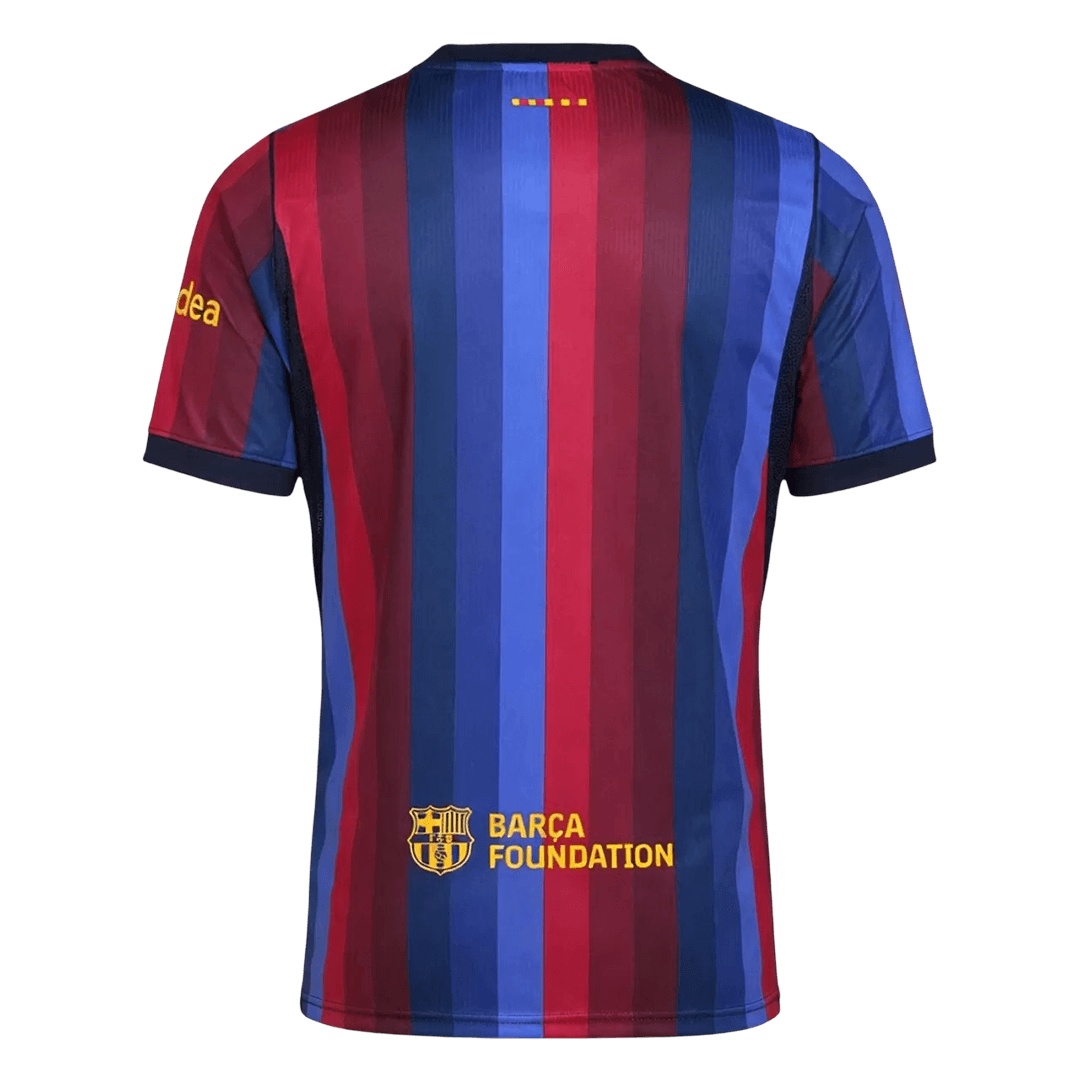 Men Player Version Barcelona Home Soccer Jersey 2026/27 Red&Blue - gojersey