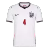 RICE #4 England Home Soccer Jersey World Cup 2026 White - gojersey