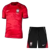 South Korea Home Soccer Jersey Kit (Jersey+Shorts) World Cup 2026 Red&Black - gojersey