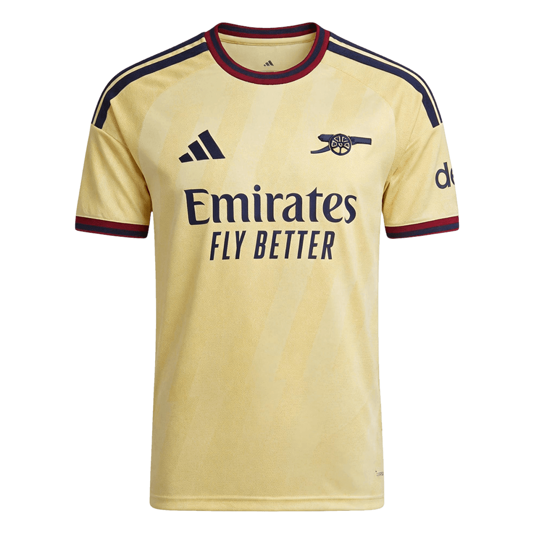 Men Player Version Arsenal Third Soccer Jersey 2026/27 Yellow - gojersey