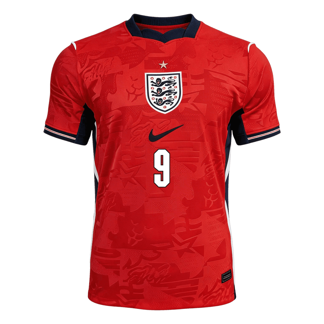 KANE #9 England Away Soccer Jersey World Cup 2026 Red - gojersey