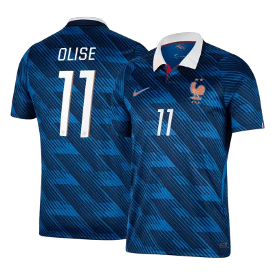 OLISE #11 France Home Soccer Jersey World Cup 2026 Blue - gojersey