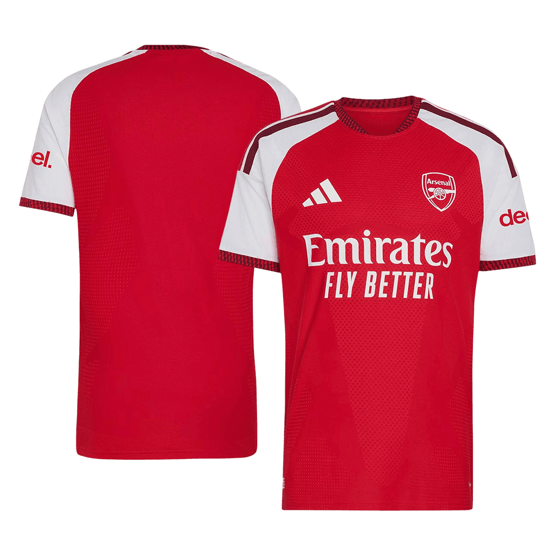 Men Player Version Arsenal Home Soccer Jersey 2026/27 Red - gojersey