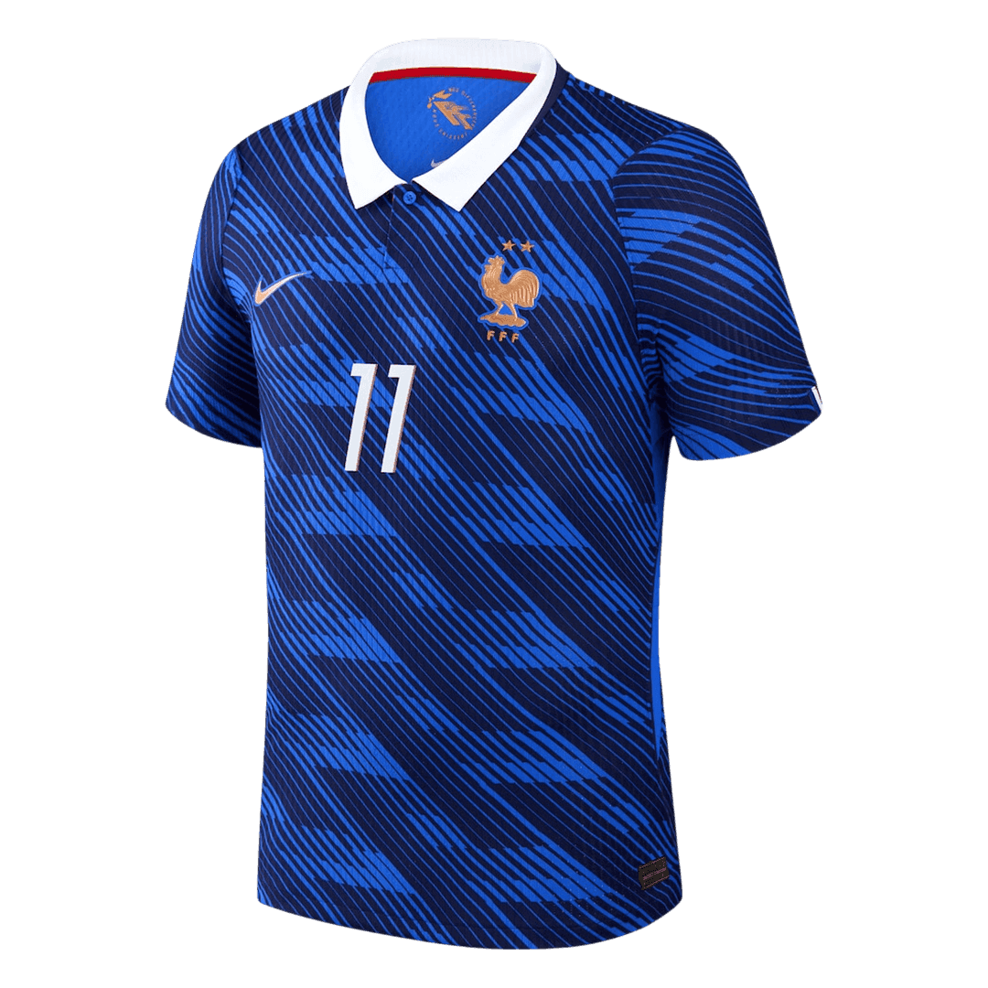 France OLISE #11 Home Soccer Jersey Authentic 2026 - gojersey