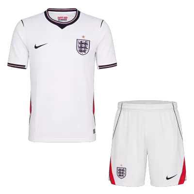 England Home Soccer Jersey Kit (Jersey+Shorts) World Cup 2026 White - gojersey